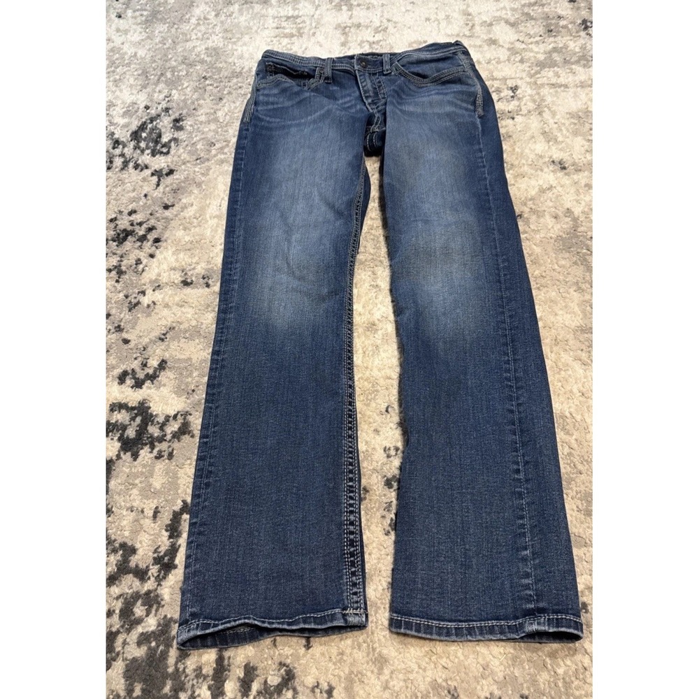 Buckle Mens BKE Jake Straight Leg Denim Jeans Size 31 X 32 Durable Denim